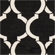Pemberly Row Polypropylene Anthracite Indoor Outdoor Rug - 8' x 10'