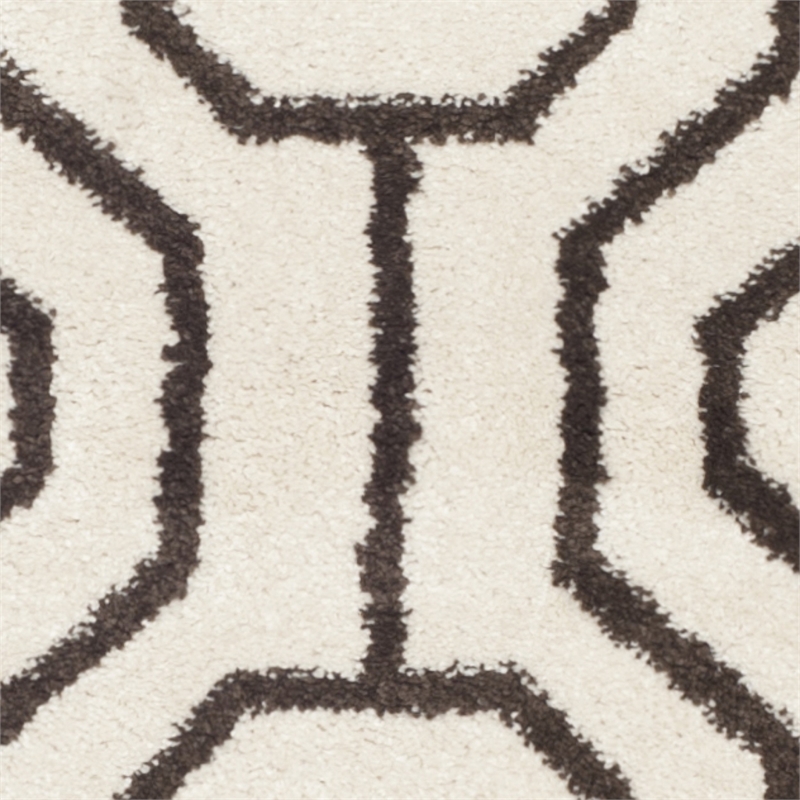 Pemberly Row Polypropylene Ivory Indoor Outdoor Rug - Runner 2'3
