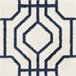 Pemberly Row Polypropylene Ivory Indoor Outdoor Rug - 8' x 10'