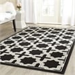 Pemberly Row Polypropylene Anthracite Indoor Outdoor Rug - 8' x 10'