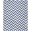 Pemberly Row Polypropylene Navy Indoor Outdoor Rug - 8' x 10'
