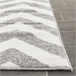 Pemberly Row Polypropylene Dark Grey Indoor Outdoor Rug - Square 7'