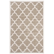 Pemberly Row Polypropylene Wheat Indoor Outdoor Rug - 4' x 6'