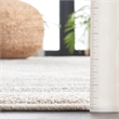 Pemberly Row Polypropylene Light Grey Indoor Outdoor Rug - 4' x 6'