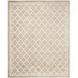 Pemberly Row Polypropylene Wheat Indoor Outdoor Rug - 9' x 12'