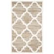 Pemberly Row Polypropylene Wheat Indoor Outdoor Rug - 3' x 5'