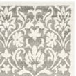 Pemberly Row Polypropylene Dark Grey Indoor Outdoor Rug - Runner 2'3