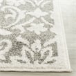 Pemberly Row Polypropylene Dark Grey Indoor Outdoor Rug - Runner 2'3