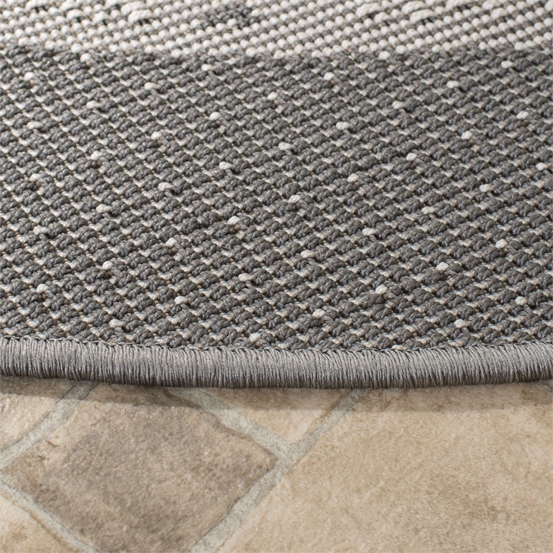 Pemberly Row Contemporary Polypropylene 6'7
