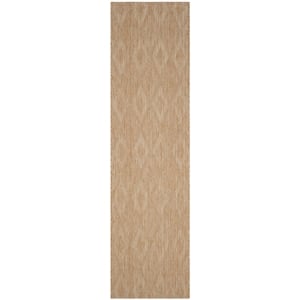 Pemberly Row Contemporary 2'3&quot x 10' Hallway Runner Rug in Natural Tones