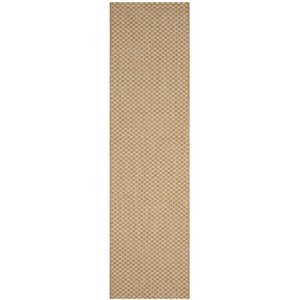 Pemberly Row 2'3&quot x 10' Hallway Runner Rug in Natural and Ivory
