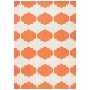 Pemberly Row Beige Indoor Outdoor Rug 6'7&quot x 9'6&quot for Any Room