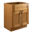 Pemberly Row Contemporary Wood Vanity without Top-Birch 24