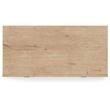 Pemberly Row Engineered Wood Contemporary Beige Chest of Drawers