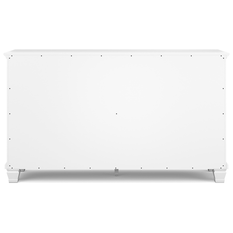 Pemberly Row Wooden Modern / Contemporary White Bedroom Dresser