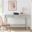 Pemberly Row Wooden Modern / Contemporary Writing Desk in Sage