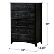 Pemberly Row Solid wood New Shaker Style 35