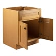 Pemberly Row Vanity Modern Birch without Top Fully Assembled 24