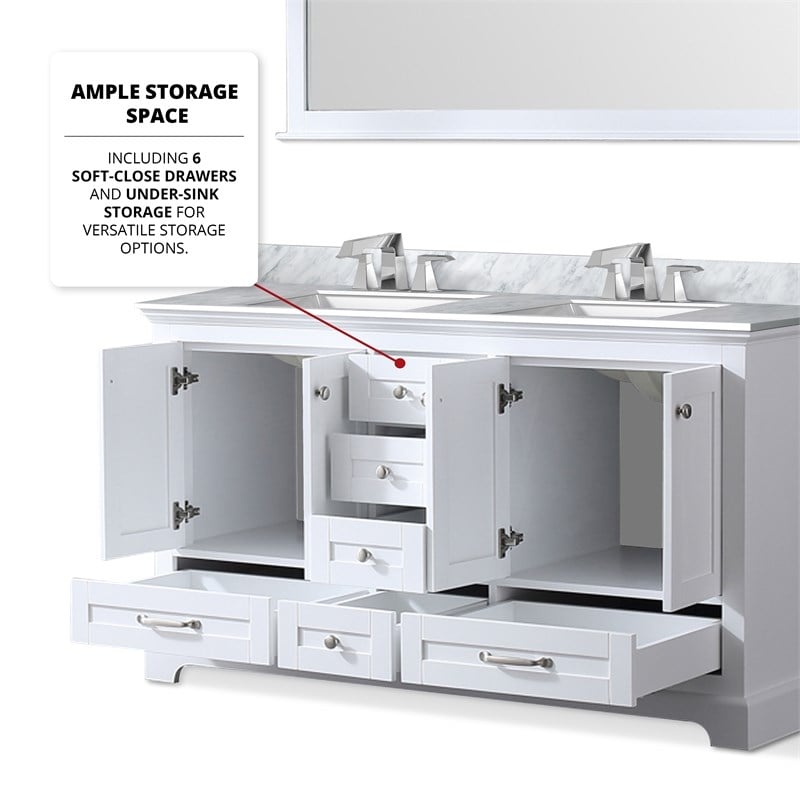 Pemberly Row Wooden Contemporary 60