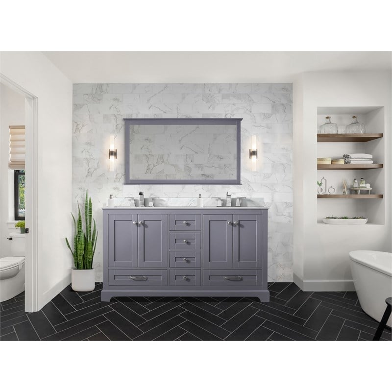 Pemberly Row Wooden Contemporary 60
