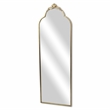 Pemberly Row Handmade Contemporary Victorian Gold Floor Mirror