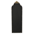 Pemberly Row Handmade Contemporary Victorian Gold Floor Mirror