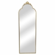 Pemberly Row Handmade Contemporary Victorian Gold Floor Mirror