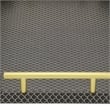 Pemberly Row Fish Scale Pattern Tray with Gold Handles in Black