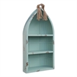 Pemberly Row Handmade Fully Assembled Large Canoe Style Shelf