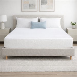 Pemberly Row Contemporary 8-inch Queen Medium Gel Foam Mattress