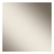 Pemberly Row Frameless Dresser Mirror in Gray Birch High Gloss