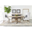 Pemberly Row Full-Length Acacia Wood Floor Mirror in Natural Gray