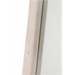 Pemberly Row Tapered Reclaimed Pine Floor Mirror in White Wash