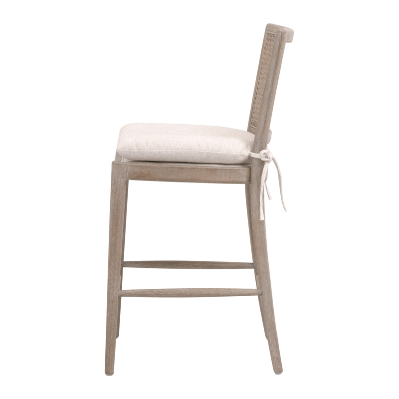 Pemberly Row Cane Back Counter Stool 18.75