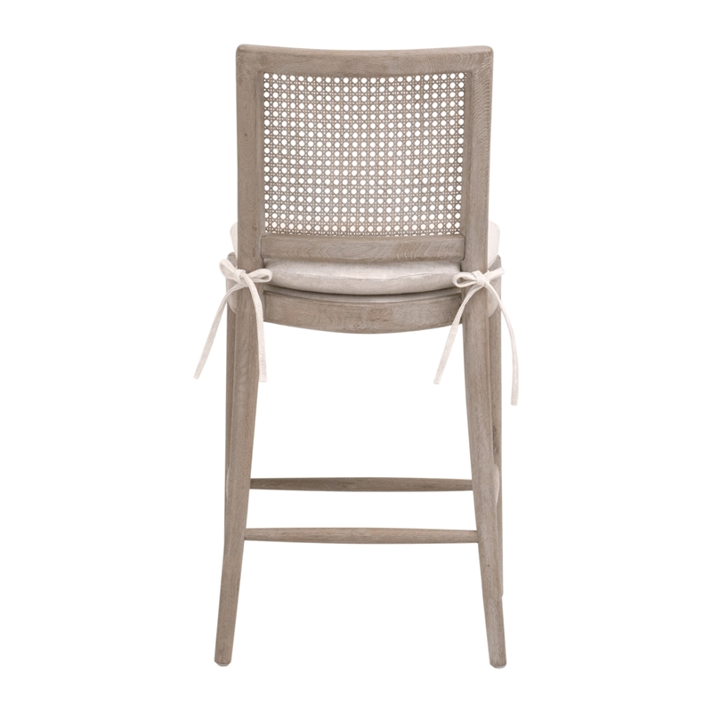 Pemberly Row Cane Back Counter Stool 18.75