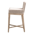 Pemberly Row Rope Back Counter Stool 20.75