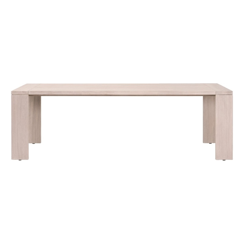 Pemberly Row Outdoor Teak Dining Table 94.25
