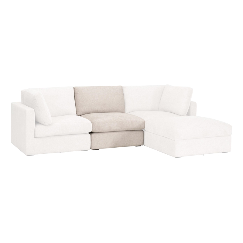 Pemberly Row Modular Armless Chair 36