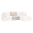 Pemberly Row Modular Armless Chair 36