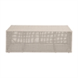 Pemberly Row Outdoor 2-Piece Teak and Rope Coffee Table 50