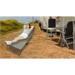 Pemberly Row 5-Position Adjustable Heavy Duty Camping Cot 1200D Polyester Green