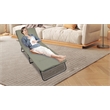 Pemberly Row 5-Position Adjustable Heavy Duty Camping Cot 1200D Polyester Green