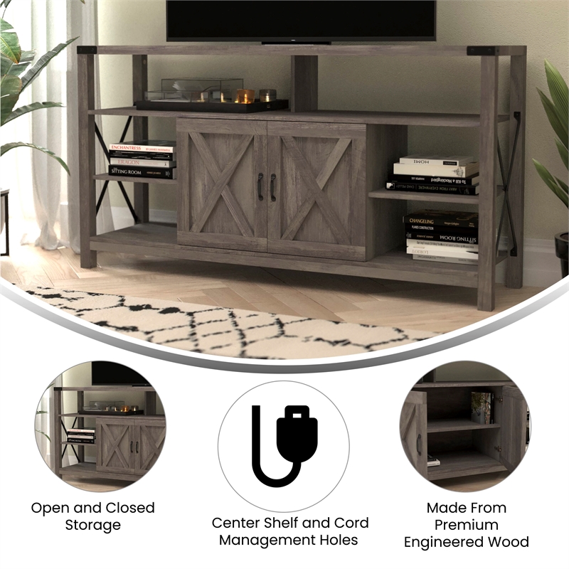 Pemberly Row TV Stand for up to 60