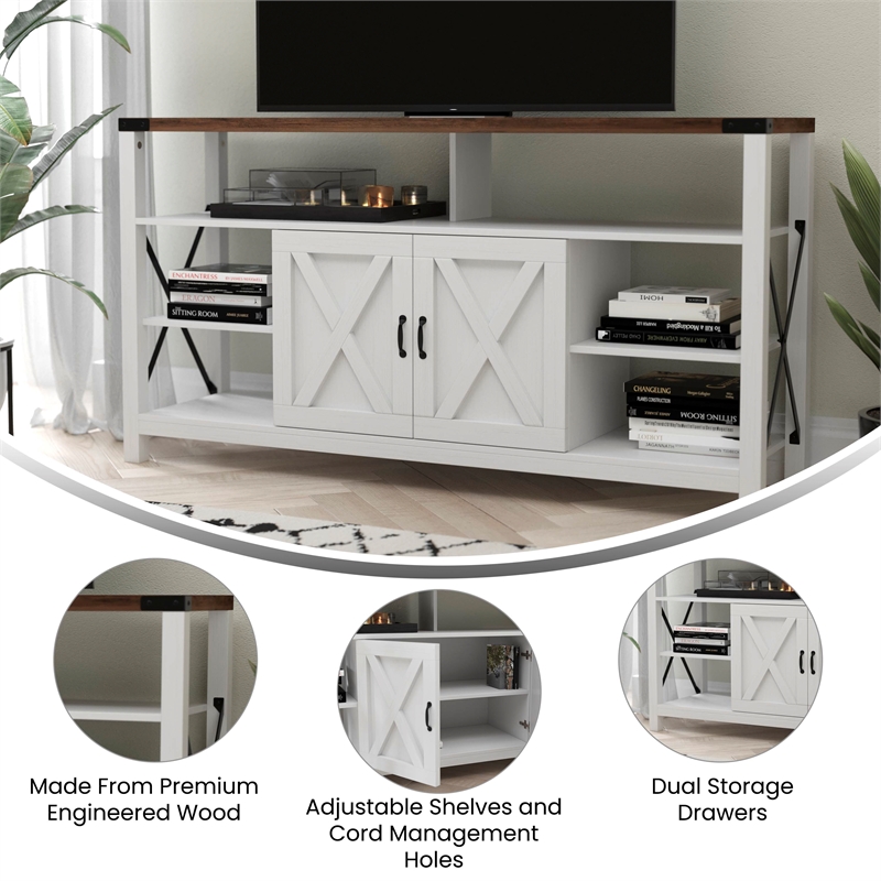 Pemberly Row TV Stand for up to 60