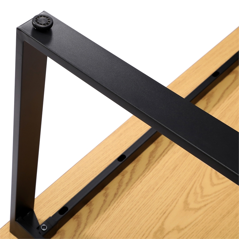 Pemberly Row 60x24 Conference Table with Laminate Top and U-Frame Base in Walnut