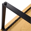 Pemberly Row 60x24 Conference Table with Laminate Top and U-Frame Base in Walnut