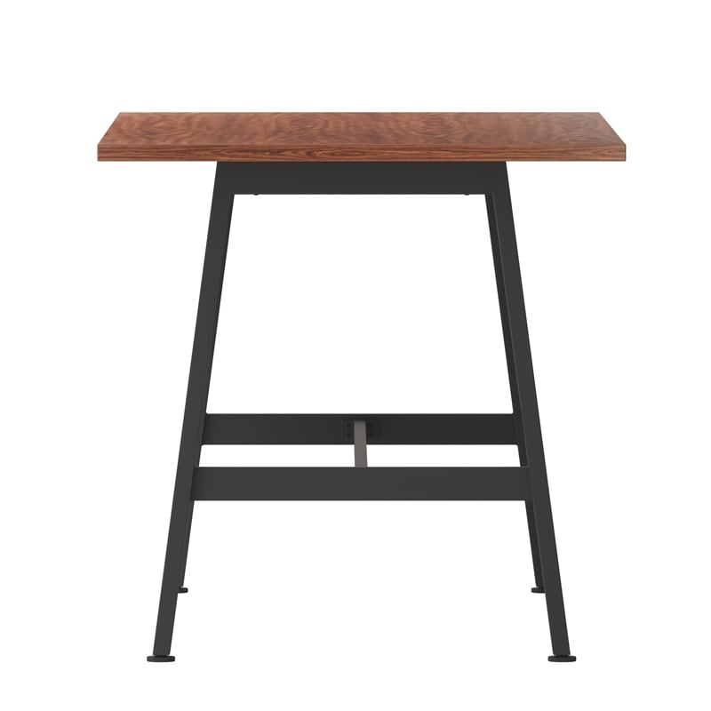 Pemberly Row 60x30 Conference Table with Laminate Top and A-Frame Base in Walnut