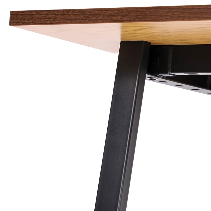 Pemberly Row 60x30 Conference Table with Laminate Top and A-Frame Base in Walnut