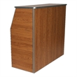 Pemberly Row 4' Maple Laminate Foldable Portable Event Bar for Catering