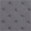 Pemberly Row King Tufted Platform Bed in Light Gray with 10